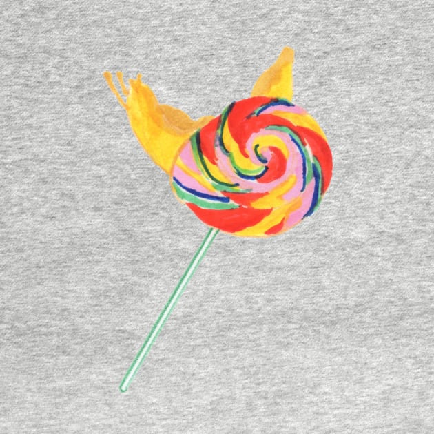 Snail Lollypop by huabuwan1